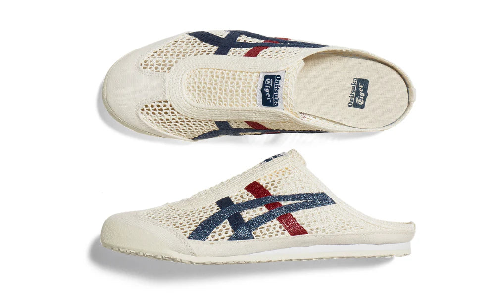 Asics Mexico 66 Sabot 'Cream / Mako Blue'