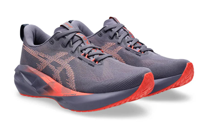 Asics Novablast 5 'Greyish Purple/Coral Reef'