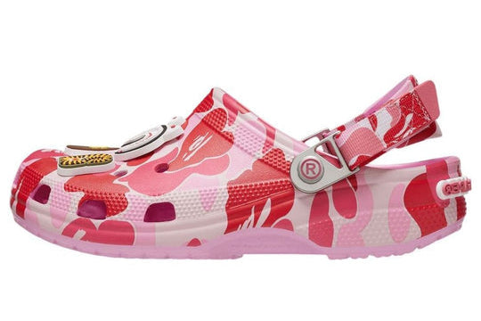 A Bathing Ape Clog "Pink Camo" sneakers
